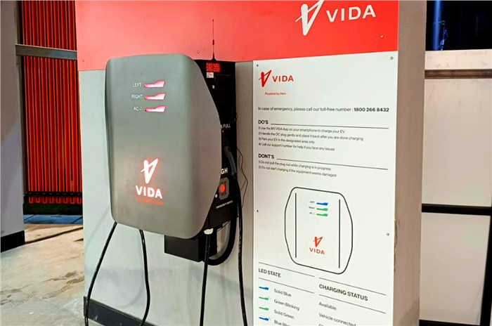 Vida V1 electric scooter price, fast-charging network in India.